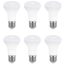 R63 6W LED Reflector Spotlight Bulb Warm White E27 ES Screw 40W Replacement