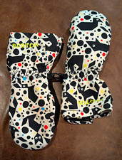 Burton Grommitt Toddler Mittens 6T Bogor Snowboard Ski Gloves Black White