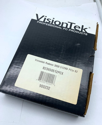 Visiontek ATI Radeon 3650 - 512MB - PCIe Graphics Card - With Extras