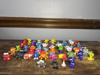 Lot of 54 Zuru Smashers Mini Figures Animals, Monsters, Sports, Etc.