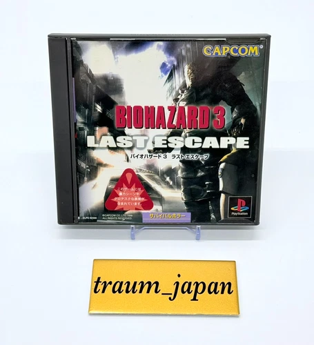 Biohazard 3 Last Escape Resident Evil PS1 Japanese version Tetsted
