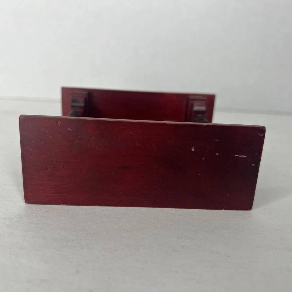 Chimenea miniatura para casa de muñecas caoba escala 1:12 una pulgada Foto 4 de 4