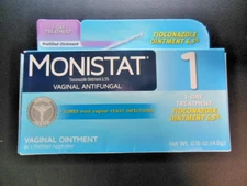 MONISTAT 1 Day Yeast Infection Treatment 1 Prefilled Applicator Exp: 5/2026+