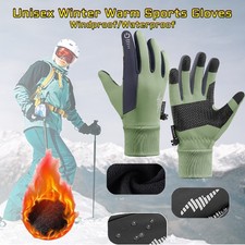 Winter Unisex Sport Touch Screen Gloves Warm Cold Proof for Skiing Cycling Glove