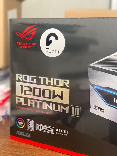 ASUS ROG Thor 1200W Platinum III Power Supply | Fully Modular | RGB | ATX PSU - Picture 2 of 13