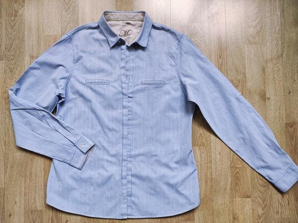Women Massimo Dutti Shirt White Cotton 40