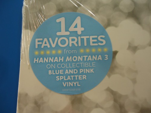 Hannah Montana 3 LP (2025) NEW Pink & Purple Vinyl Shrink Wrap Tear - Picture 2 of 4