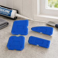 4Pcs Silicone Caulking Tool Kit Sealant Spreader Spatula Scraper Grout
