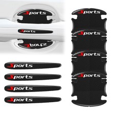 Car Door Handle Protector, 8 Pcs Door Protectors for Vehicles, Black, Door Ha...