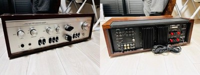 LUXMAN L-505V Integrated Amplifier, Serviced and Maintained (circa 1975) Japan