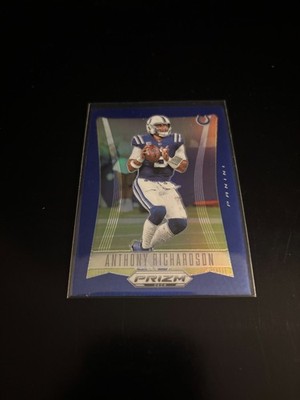 Anthony Richardson 2024 Panini Prizm Deca Blue Prizm /149 Colts 130