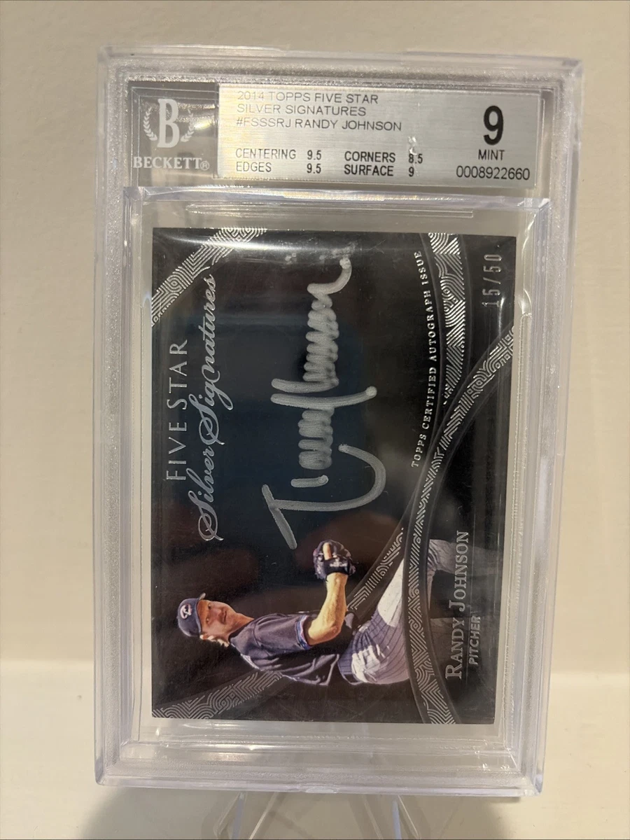 Randy Johnson Arizona Diamondbacks Baseball Autographed Sports