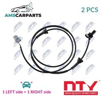 ABS WHEEL SPEED SENSOR PAIR REAR HCA-VV-002 NTY 2PCS NEW OE REPLACEMENT