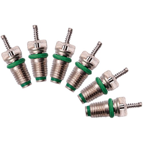 100pcs A Pack Green Bond Car A/C R134a Valve Stem Cores Replacement - Picture 2 of 6