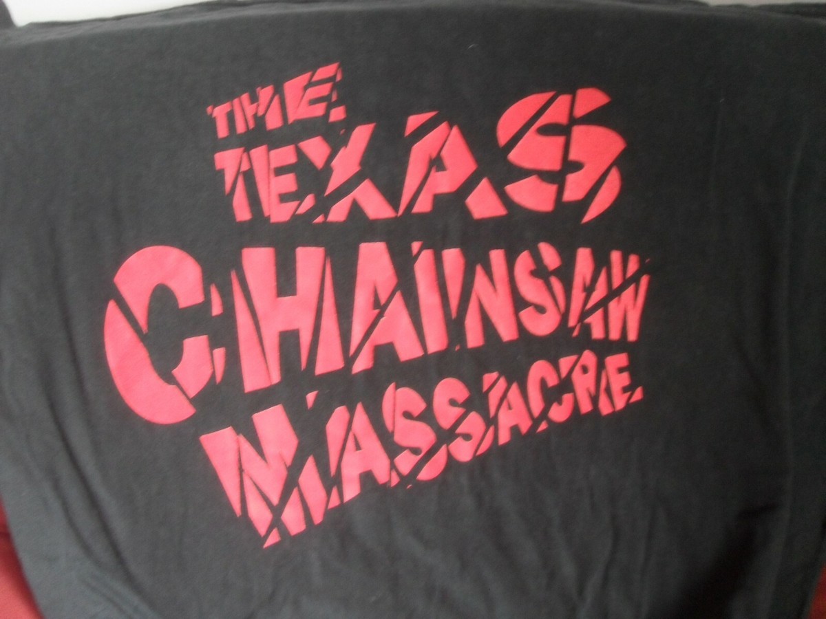 ●SUNDAYOFFCLUB● Texas Chainsaw Massacre Vintage Thrashed T The Texas Chainsaw Massacre 50th Anniversary Official T
