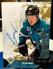 CHRIS TIERNEY RC AUTO UD ULTIMATE #102 ROOKIE /299 M 2014