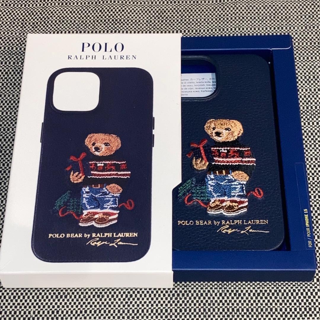 Polo by Ralph Lauren Genuine Leather iPhone 15 Case New Polo by Ralph Lauren Genuine Leather iPhone 15 Case New