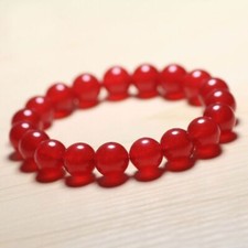 6/8/10/12mm Aquamarine/Beryl/Jade Gems Round Beads Stretchy Bangle Bracelet 7.5