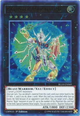 Yugioh Bujin Deck - Amaterasu Tsukuyomi Winged Beast Warrior