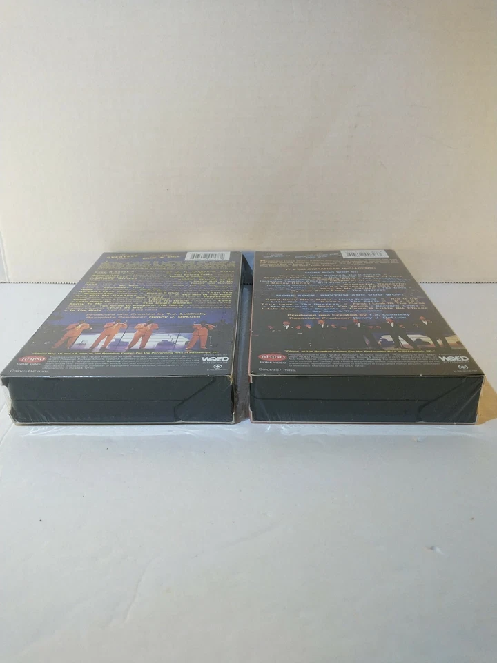 2 VHS ROCK RHYTHM & DOO WOP THE GREATEST SONGS As Seen On PBS Sealed - Image 3 of 4