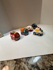 V Tech Go Go Smart Wheels Emergency Rescue Vehicles Lot Of 5