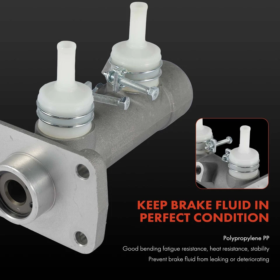 Cilindro maestro de freno para Chevrolet W4500 Tiltmaster Isuzu NPR 1987-1990 L4 3,9 L Foto 3 de 4