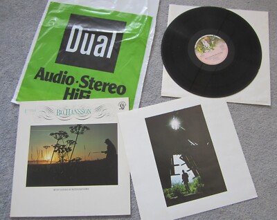BO HANSSON VINYL LP MUSIC inspired by Watership Down 1977 NM OIS Insert RARE