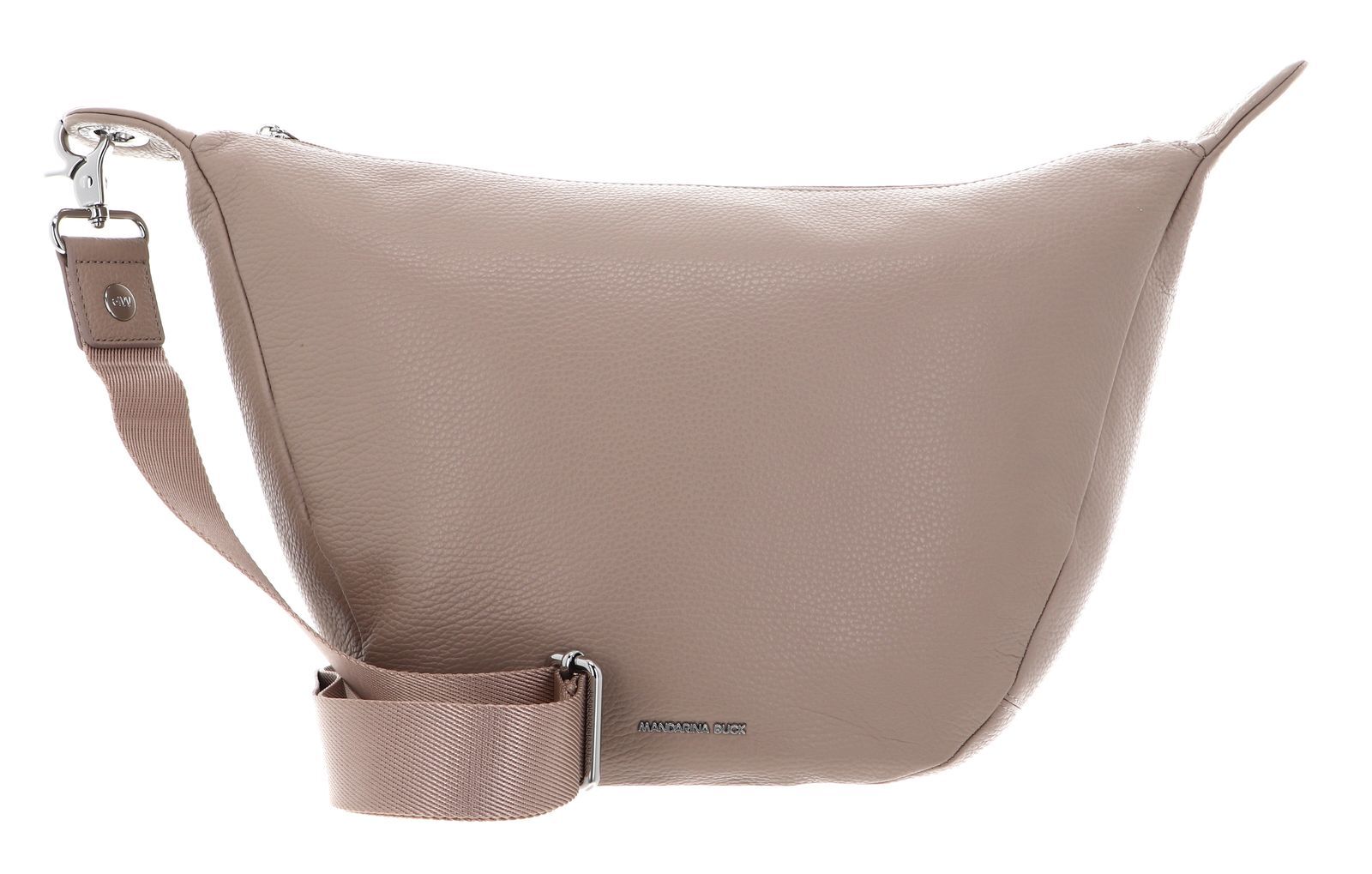 MANDARINA DUCK cross body bag Mellow Leather Hobo Bag Warm Taupe