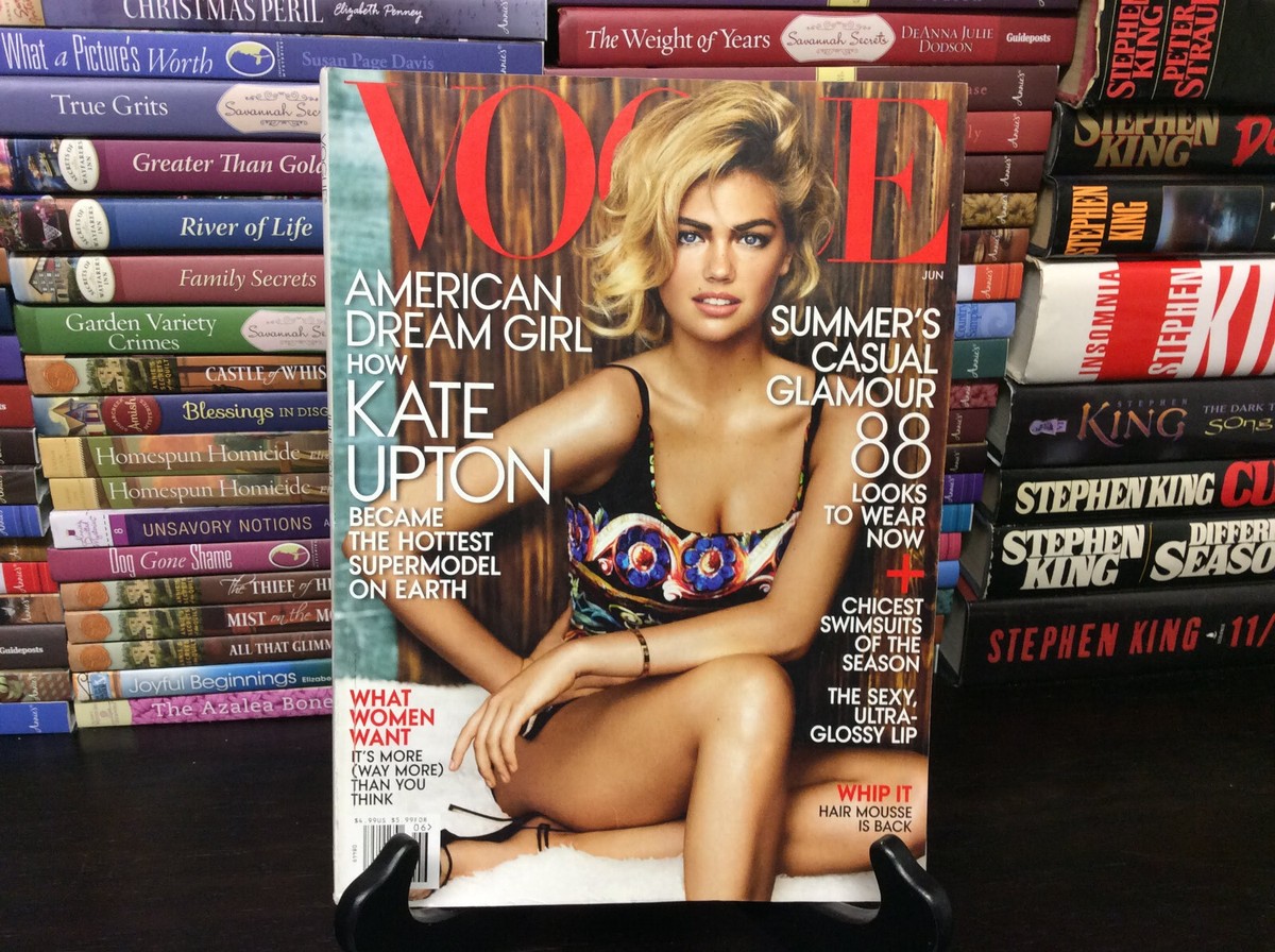 Vogue Magazine June 2013 Featuring a Kate Upton Cover | eBay