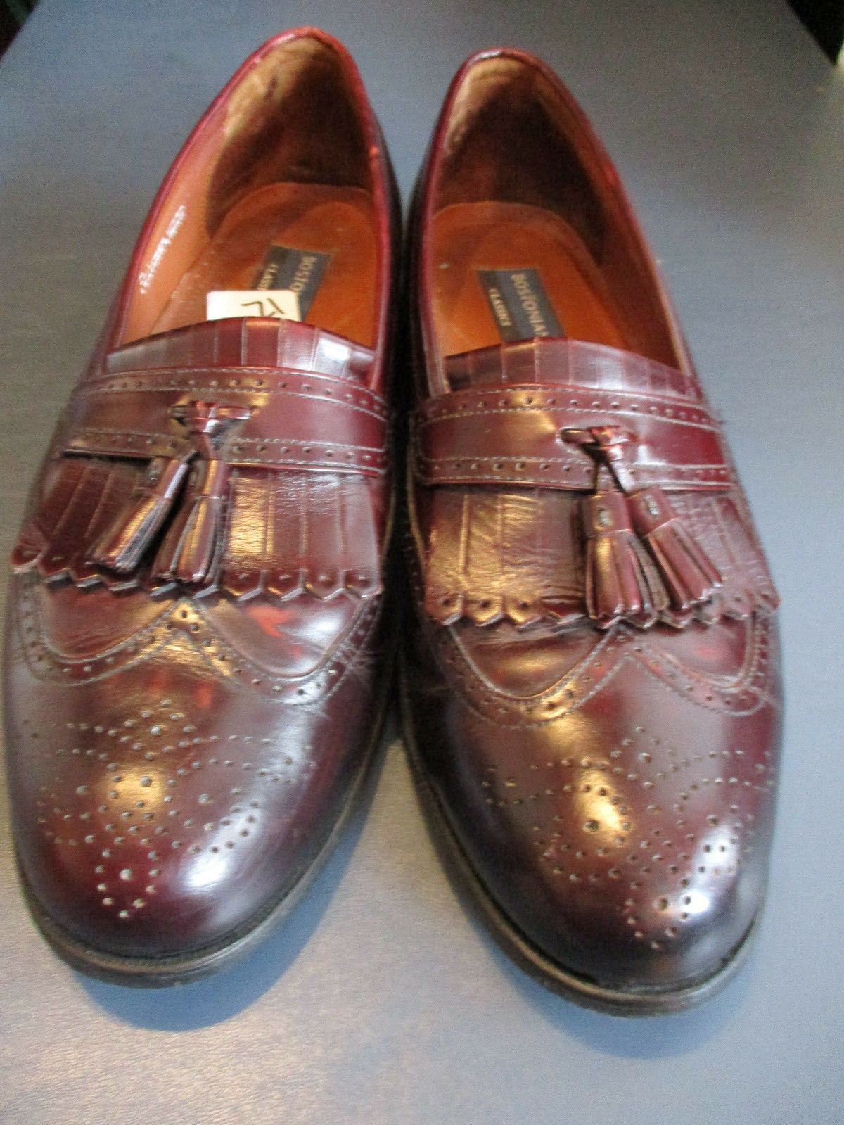 BOSTONIAN CLASSICS MENS WINGTIP SHOES 