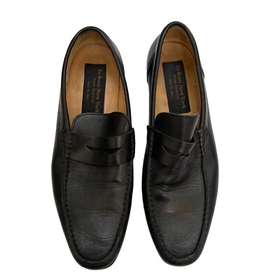 To Boot New York Men’s Black Loafers Size 8.5 Profolio Penny Slip On Shoes Italy To Boot New York Men main image 4