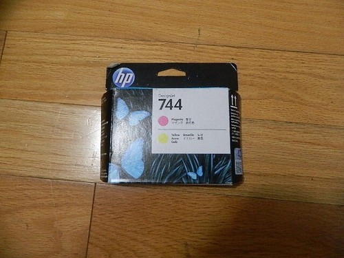 2021 GENUINE HP #744 Magenta/Yellow PRINTHEAD DESIGNJET Z2600 Z5600 F9J87A SEALE