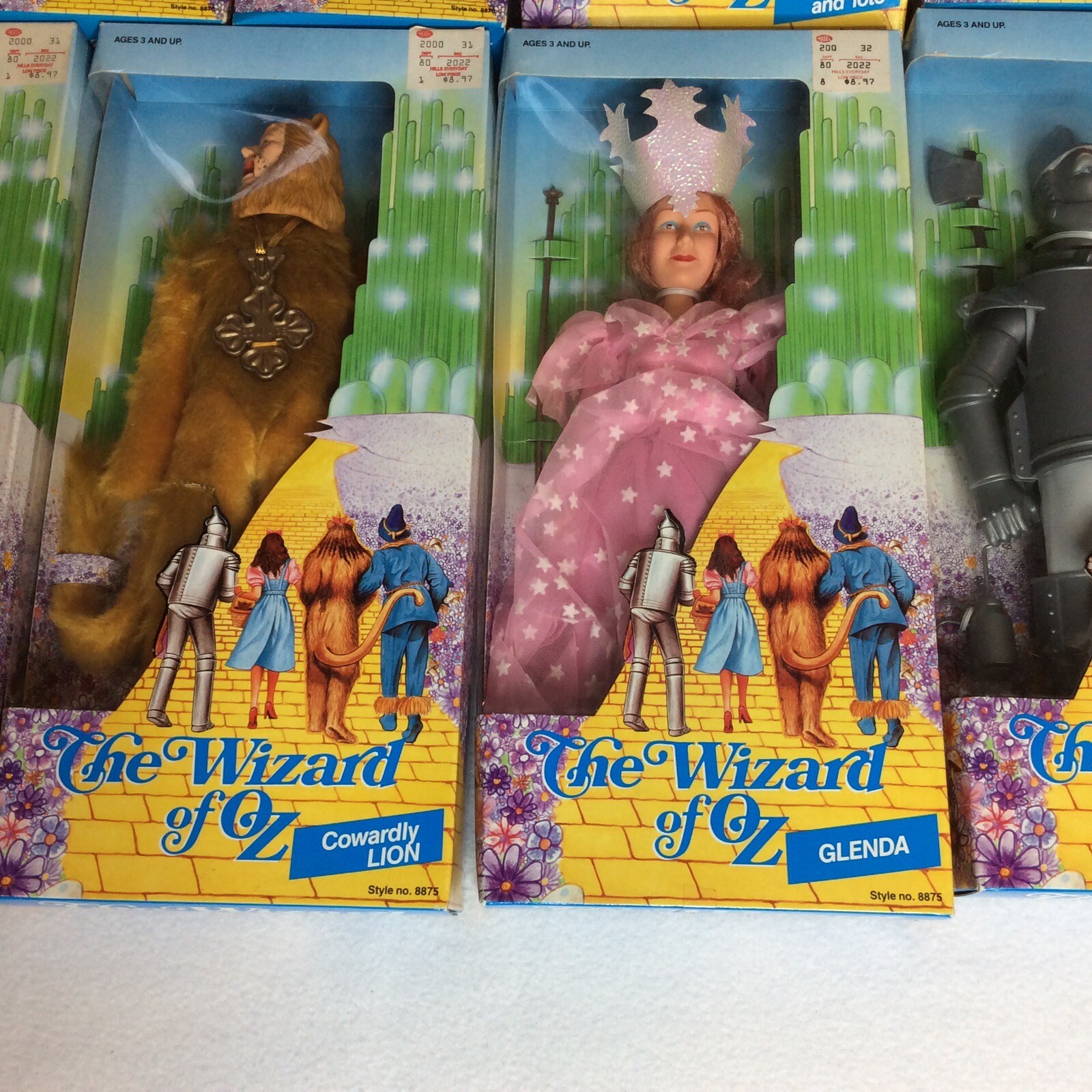 Vintage Lot Of 11 1988 Wizard of Oz Collectible Dolls In Box 50th