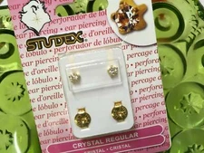 Crystal regular sensitive earring