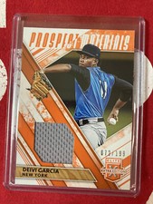 2019 Panini Elite Extra Edition Prospect Materials  Deivi Garcia Jersey #72/199