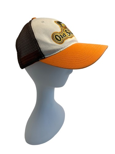 The Simpsons Old School Homer Brown Bio Domes Baseball Cap Hat Sz Kids - Picture 3 of 11