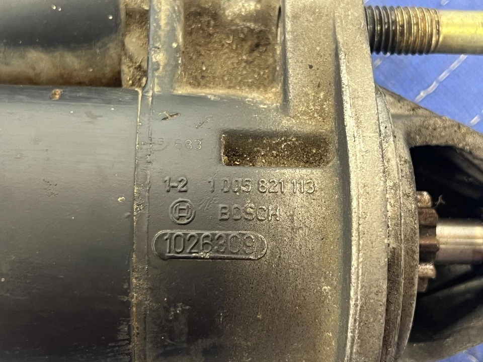 Conjunto de encendido del motor de arranque Porsche 944 Bosch 1983-1985 OEM #1823EM Foto 2 de 4