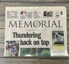 Vintage 1998 May 30 The Memorial Columbus Dispatch Newspaper Thundering Back On Vintage 1998 May 30 The Memorial Columbus Dispatch Newspaper Thundering Back On