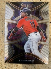 Jose Ramirez 2022 Panini Select Baseball Phenomenon Insert Cleveland Guardians