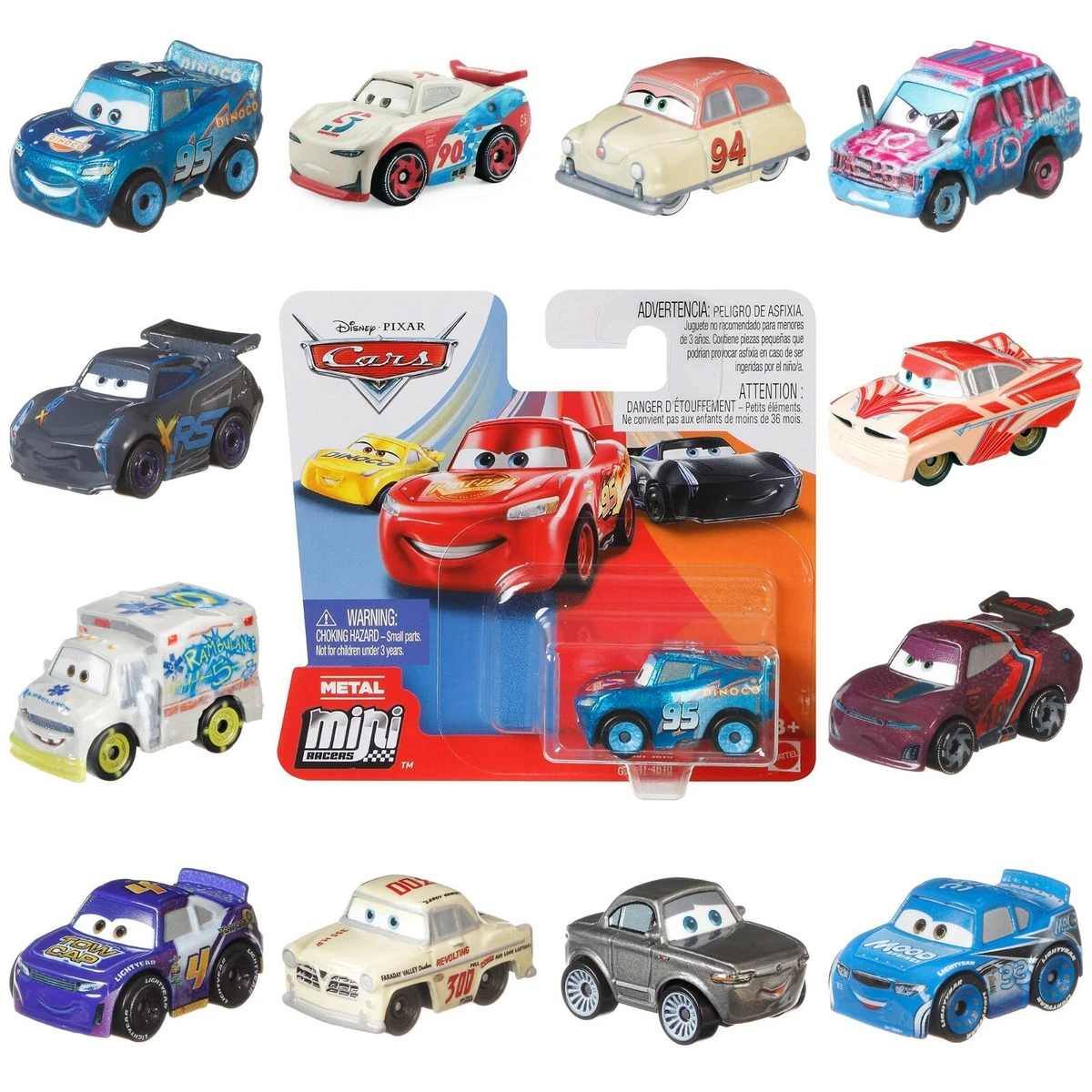 Mattel Disney Cars Mini Racers au meilleur prix sur