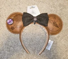 NEW Disney Parks 2024 Up Ears Headband Grape Soda Compass