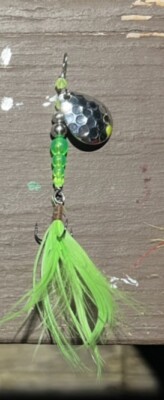 TROUT & SALMON SPINNER Creek And River Lure CUSTOM # 2 Blade MADE IN USA