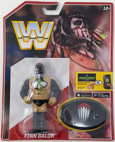 2017 MATTEL RETRO WWE SERIES 4 FINN BALOR SEALED M...
