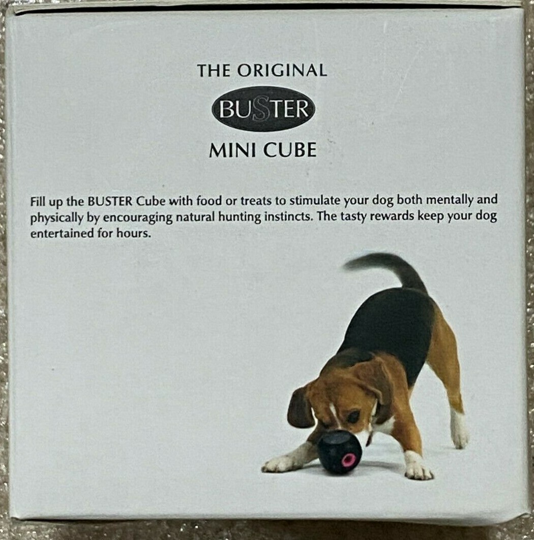 Cube - Slow Down Dog Feeder - Challenge Your Dog - Black Color