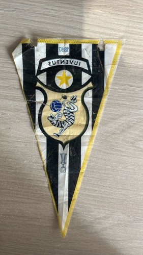 WIMPEL KUNSTSTOFFABZEICHEN JUVENTUS 60-70er Jahre - Bild 4 von 4