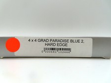New Schneider 4x4" Graduated Paradise Blue 2 Filter Hard Edge Grad 68-110244