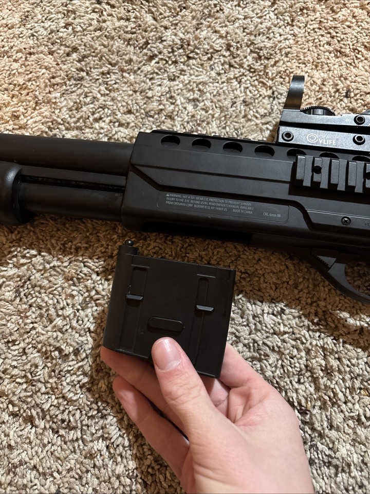 Voodoo Shotgun Airsoft Gun. (included With A Laser Sight) | eBay