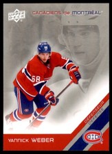 Yannick Weber 2011-12 Upper Deck Montreal Canadiens #23 Montreal Canadiens