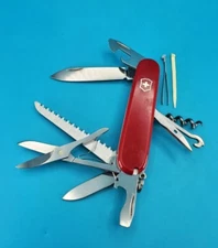 Red Victorinox Swiss Army Huntsman Knife Multi Tool!