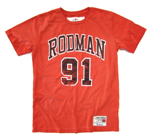 Roots of Fight Dennis Rodman #91 WORM (L) RED T-Shirt NEW w/ TAGS DEADSTOCK RARE - Afbeelding 1 van 5